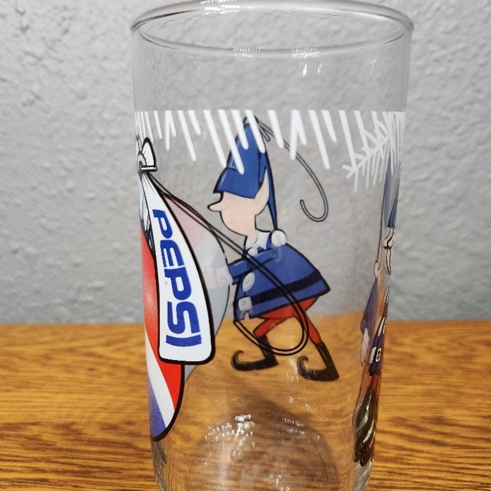 Pepsi Christmas vintage drinking glass - Picture 5 of 7
